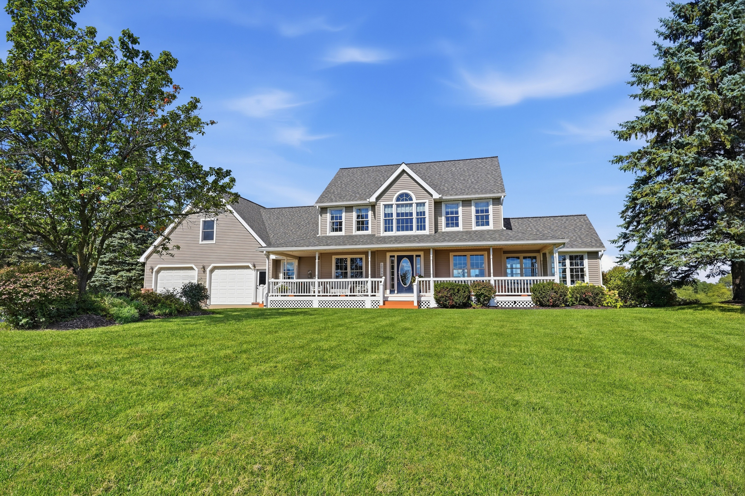 Covered front porch